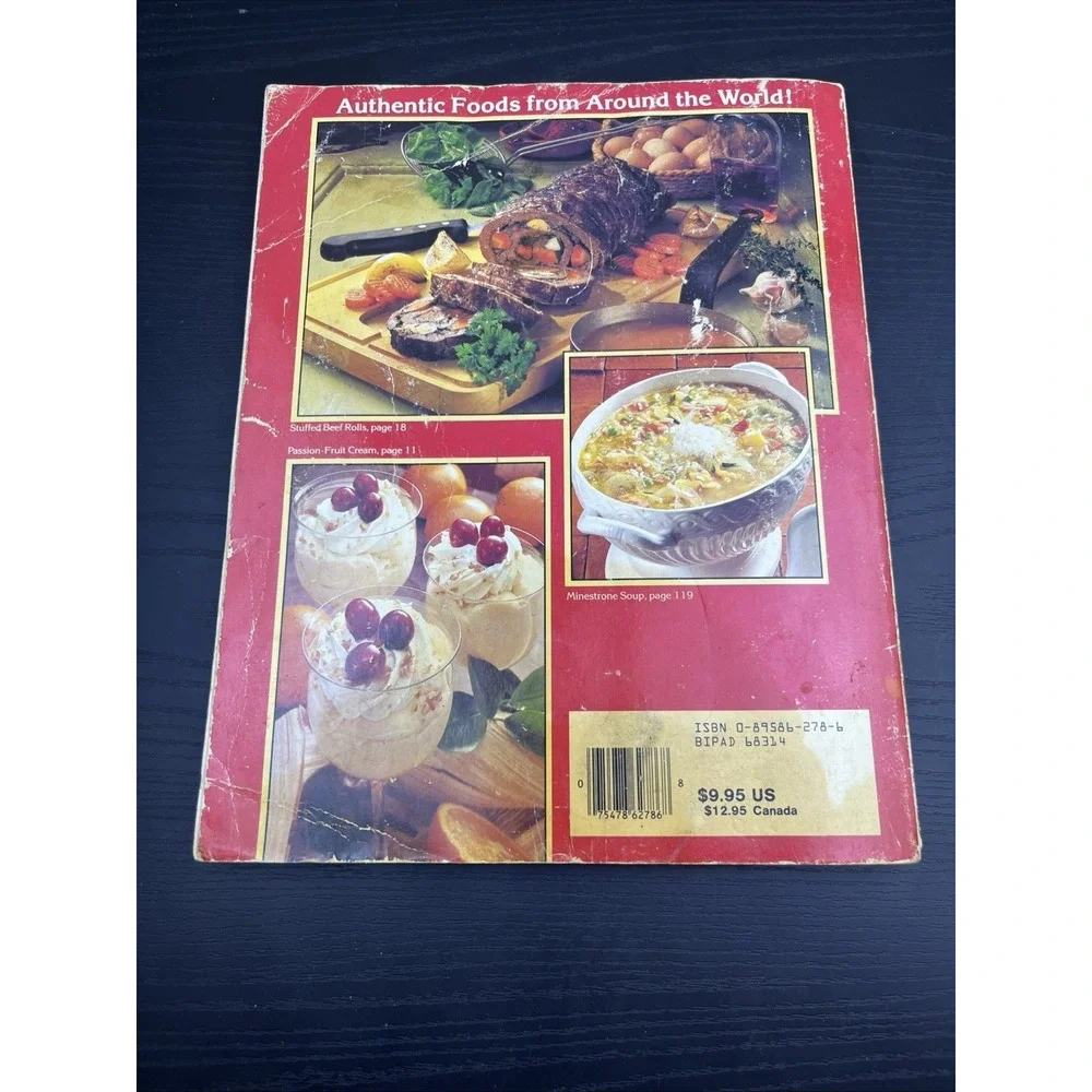 International Cooking 1984 Wolter‎ Teubner Cookbook World Cuisine Recipes